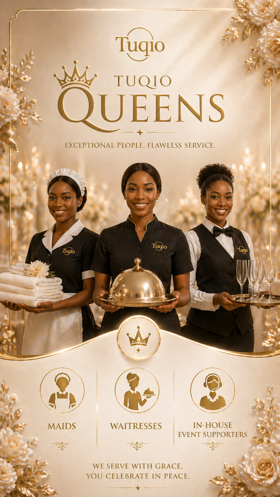 Queens event poster